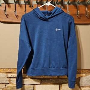 Nike Running Dri Fit Hooded Shirt Size Small